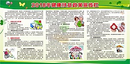 健康扶贫宣传栏展板