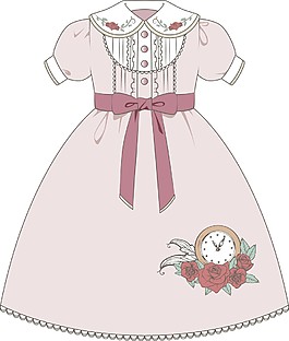Lolita洛丽塔少女洋装裙子