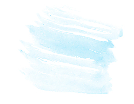 蓝色水墨墨迹矢量元素