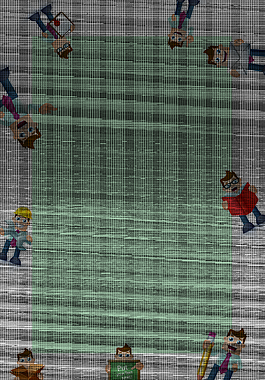 卡通插画劳动节背景