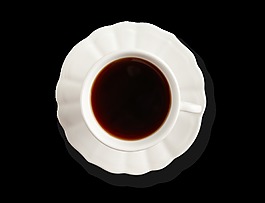 精致时尚白色咖啡杯装饰素材