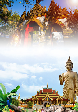 西双版纳旅游景点旅行团背景