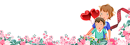 感恩母亲节温馨鲜花装饰
