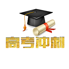高考冲刺艺术字