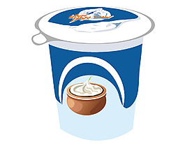 手绘冰淇淋夏季元素