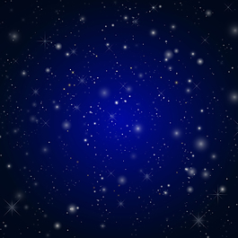 夜晚美丽星空背景