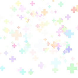 炫彩几何形状背景