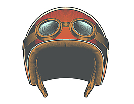 矢量安全帽元素