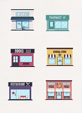 创意卡通设计商店