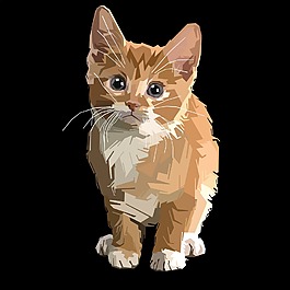 卡通猫可爱的叫声