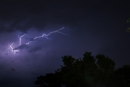 打雷闪电的声音