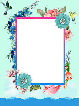 春季促销海报背景