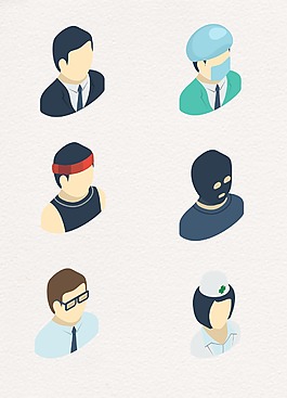 精致卡通人物设计人物