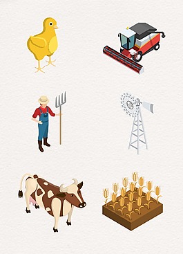 农场生活设计图案