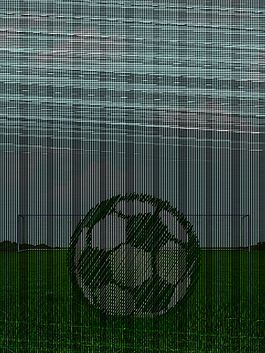 小清新足球比赛海报背景素材