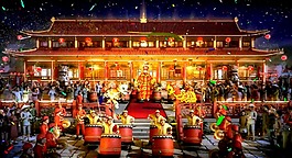 新年财神爷送红包视频