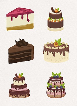 巧克力蛋糕设计