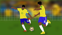 团结就是力量世界杯广告背景素材