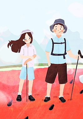 夏季运动高尔夫背景素材