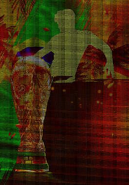 世界杯足球比赛海报背景