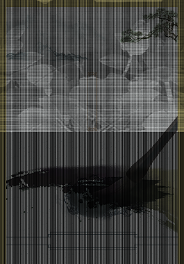 国学黑白中国风琴棋书画水墨背景