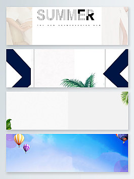 夏季上新banner背景