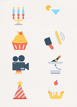 派对蛋糕食物设计