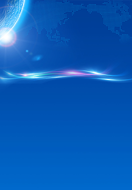 科技蓝色商务几何背景