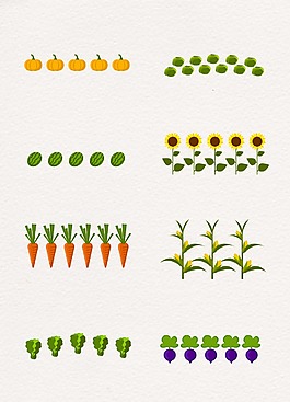 农业蔬菜植物设计