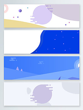 拼接几何夏季上新促销banner背景