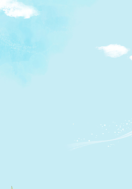 卡通天空儿童节背景