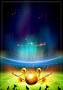 2018俄罗斯世界杯海报背景