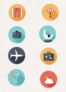 旅行装饰小图案