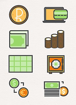 金融主题设计图案