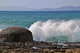 强风吹海浪音效素材