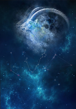 星空梦幻星座之白羊座海报背景