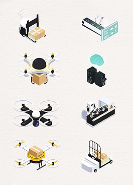 现代科技设计图案