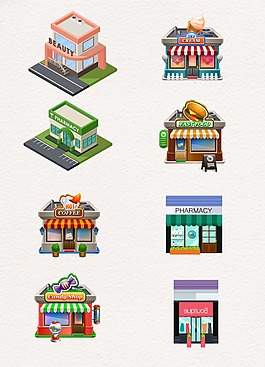 房屋建筑物商店设计