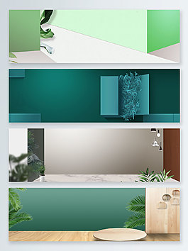 简约文艺banner背景