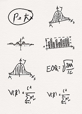 数学手绘设计图案