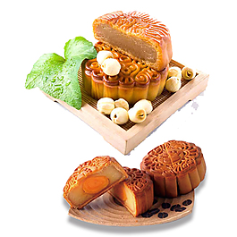 中秋月饼元素