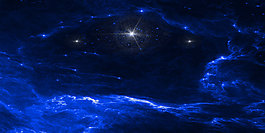 科幻云层科技星空背景素材