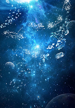 宇宙科幻星际广告背景素材