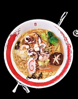 美味食物面条装饰素材