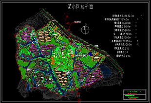 别墅区平面图