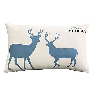 北欧风 抱枕 麋鹿 矢量形状源文件