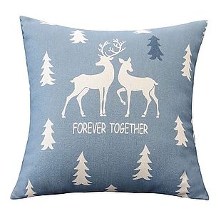 北欧风 抱枕 麋鹿 矢量形状源文件