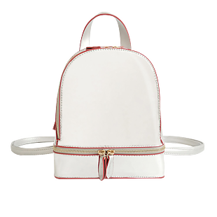 银白色潮流女包