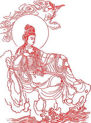 坐姿观音