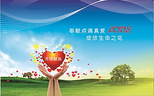 无偿献血广告